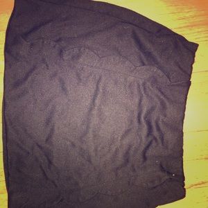 Black skirt